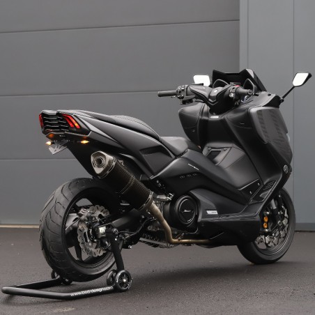 LIGNE ECHAPPEMENT AKRAPOVIC CARBONE NON HOMOLOGUÉE - LOGO ADHESIF -