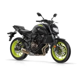 Nobile Bagster panchina LUXE # YAMAHA mt-07 2018-2020 # 5369z # i1 NERO/CARBONIO 