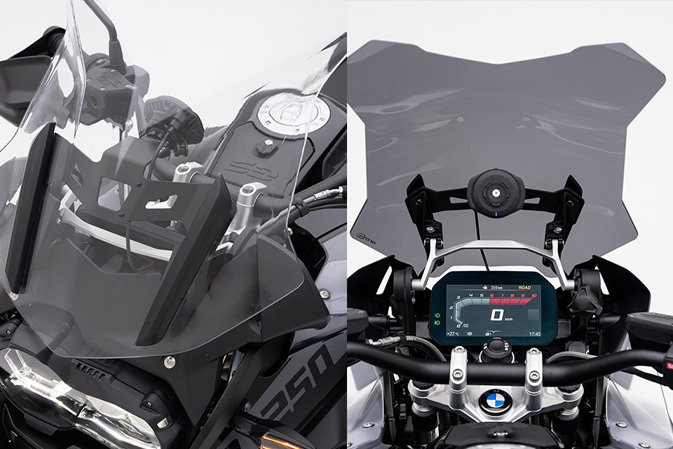 Supporto Telefono Per Moto BMW R1200GS LC, R1250GS E F800GS – Con Caricabatterie USB E Rotazione 360°