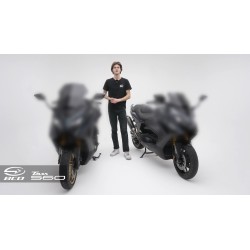 WIND SHIELD DEFLECTOR SPORT RT-H V2 | TMAX 560 (2022-2025+) - BCD ...